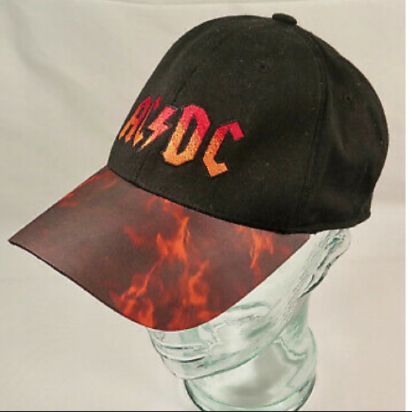 AC/DC HIGHWAY TO HELL FLAME BILL CAP 🔥 - Picture 2 of 4